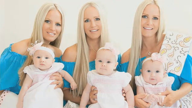 Blonde Hair Triplets: A Rare and Beautiful Phenomenon - wide 7