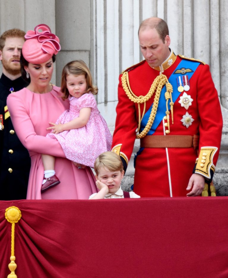 The Royal Family at “Trooping the Colour” 2017