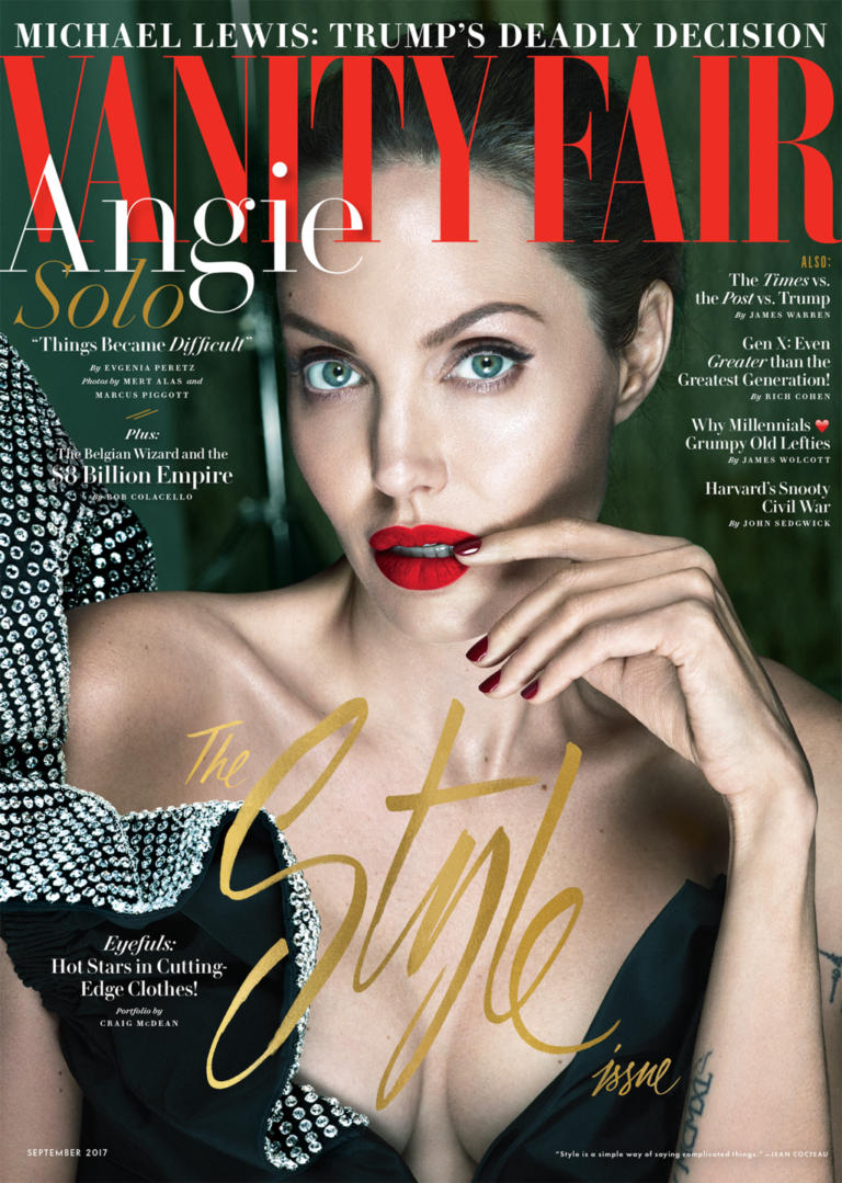 Angelina Jolie’s Vanity Fair Interview: Her life after Brad, Struggles with Bell’s Palsy, and Many More