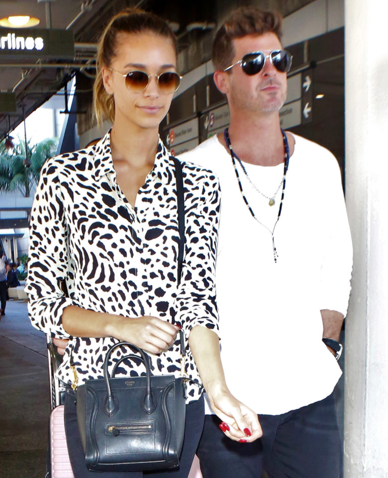 Robin Thicke and Girlfriend April Love Geary Are Expecting First Baby