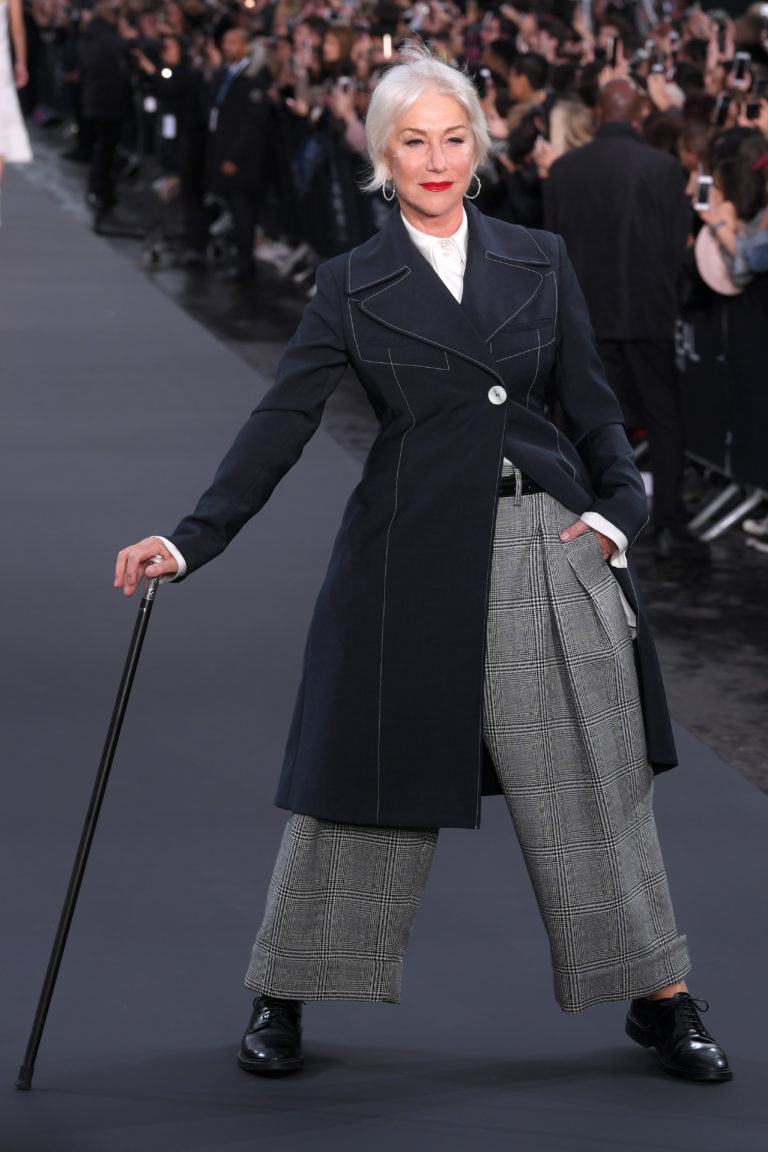 Jane Fonda and Helen Mirren Rocked the L’Oreal Runway in Paris Fashion Week