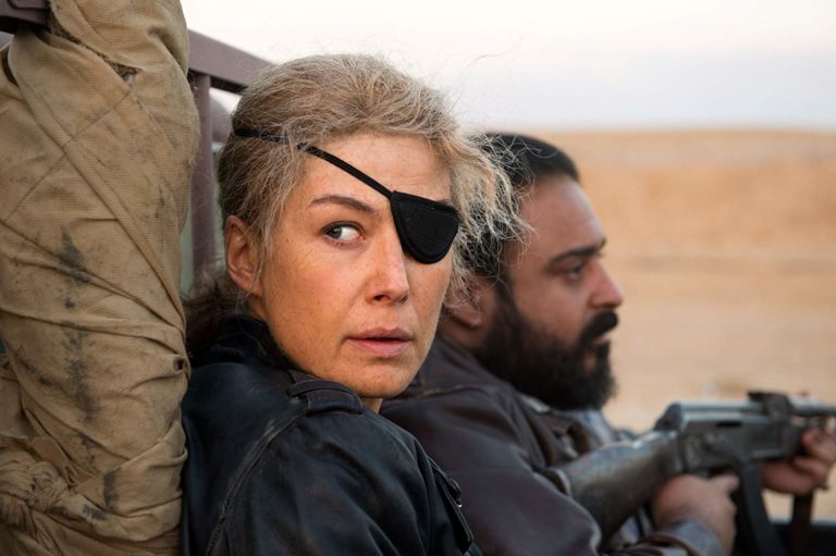 Rosamund Pike Fights “A Private War” in Her New Movie