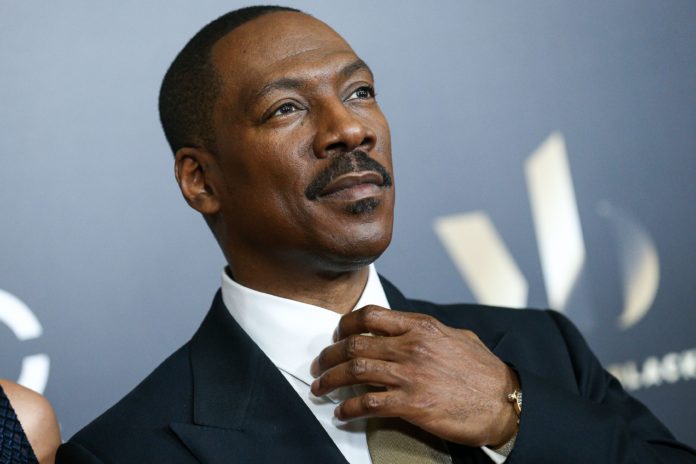 Eddie Murphy at the 20th Annual Hollywood Film Awards in 2016