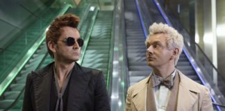 Michael Sheen and David Tennant in "Good Omens"