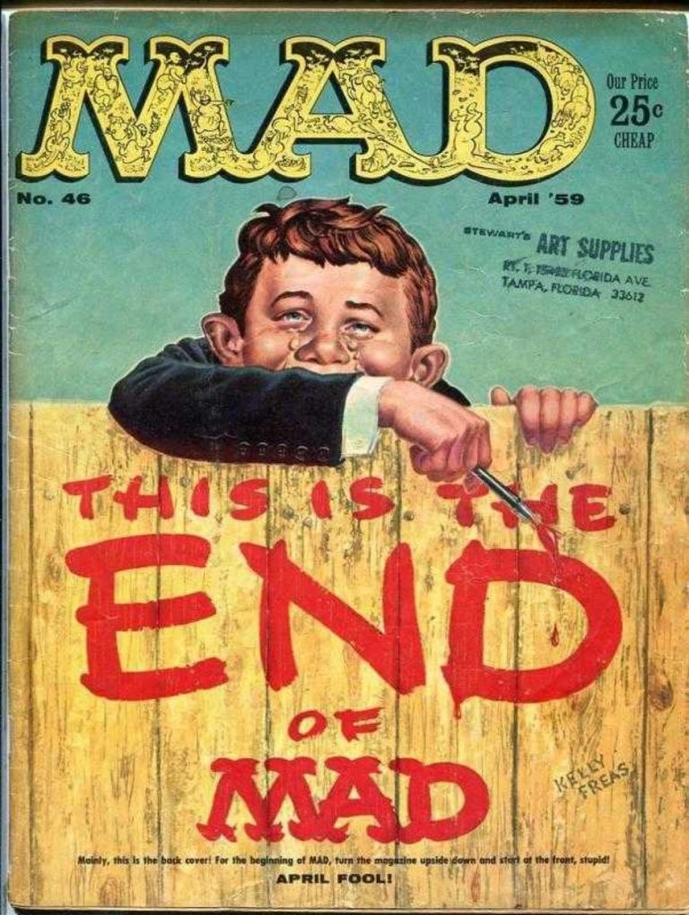 MAD Magazine to Cease Publishing New Material