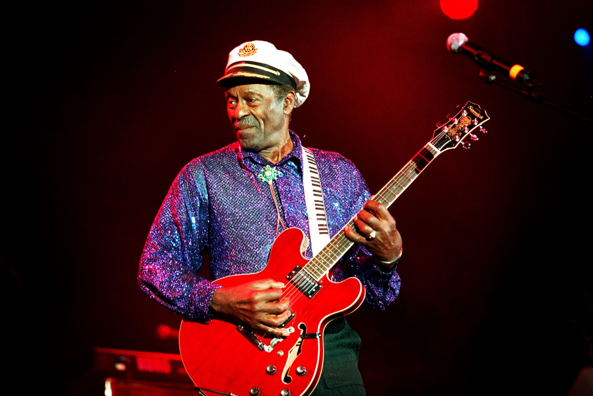 Chuck Berry in 2000. 