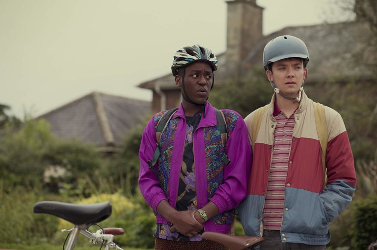 Asa Butterfield and Ncuti Gatwa in 