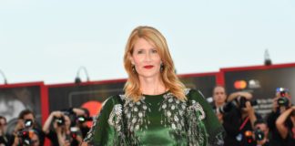 Laura Dern at the "Marriage Story" premiere at the 76th Venice Film Festival in August 2019