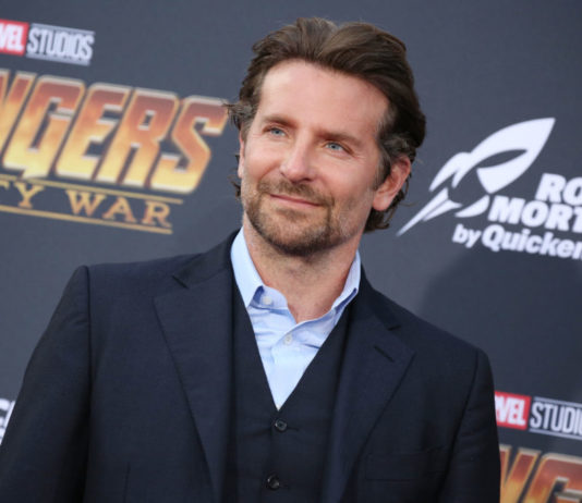 Bradley Cooper at the "Avengers: Infinity War" film premiere in 2018