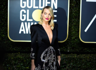 Margot Robbie at the 75th Annual Golden Globe Awards in 2018