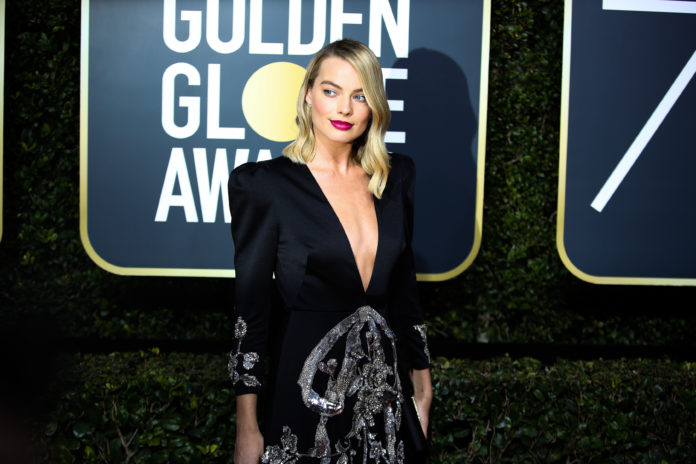 Margot Robbie at the 75th Annual Golden Globe Awards in 2018