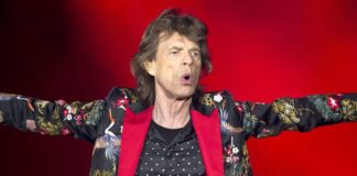 Mick Jagger of The Rolling Stones in concert in 2017