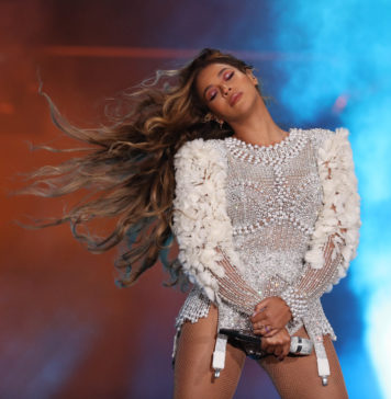 Beyonce performs during "On The Run II Tour" in New Orleans in 2018