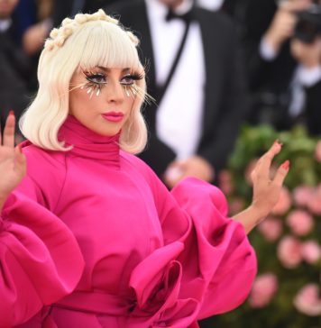 Lady Gaga at the Met Gala in 2019