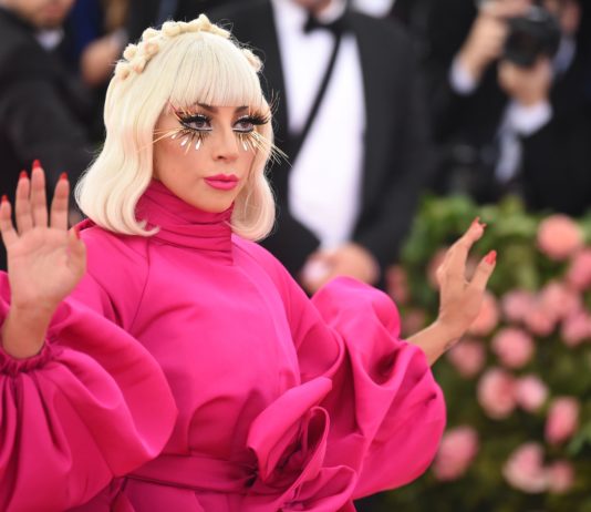 Lady Gaga at the Met Gala in 2019