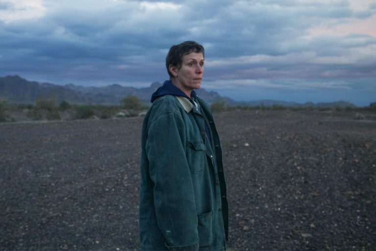Frances McDormand in “Nomadland”
