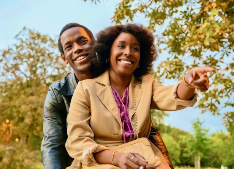 Amarah-Jae St. Aubyn and Micheal Ward in 