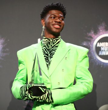 Lil Nas X at the 47th Annual American Music Awards in 2019.
