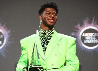Lil Nas X at the 47th Annual American Music Awards in 2019.