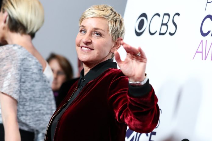 Ellen DeGeneres at the 43rd Annual People's Choice Awards,