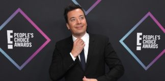 Jimmy Fallon at the People's Choice Awards in 2018.