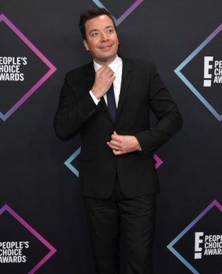 Jimmy Fallon at the People's Choice Awards in 2018.