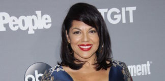 Sara Ramirez at the ABC TGIT Premiere Red Carpet Event in 2015.