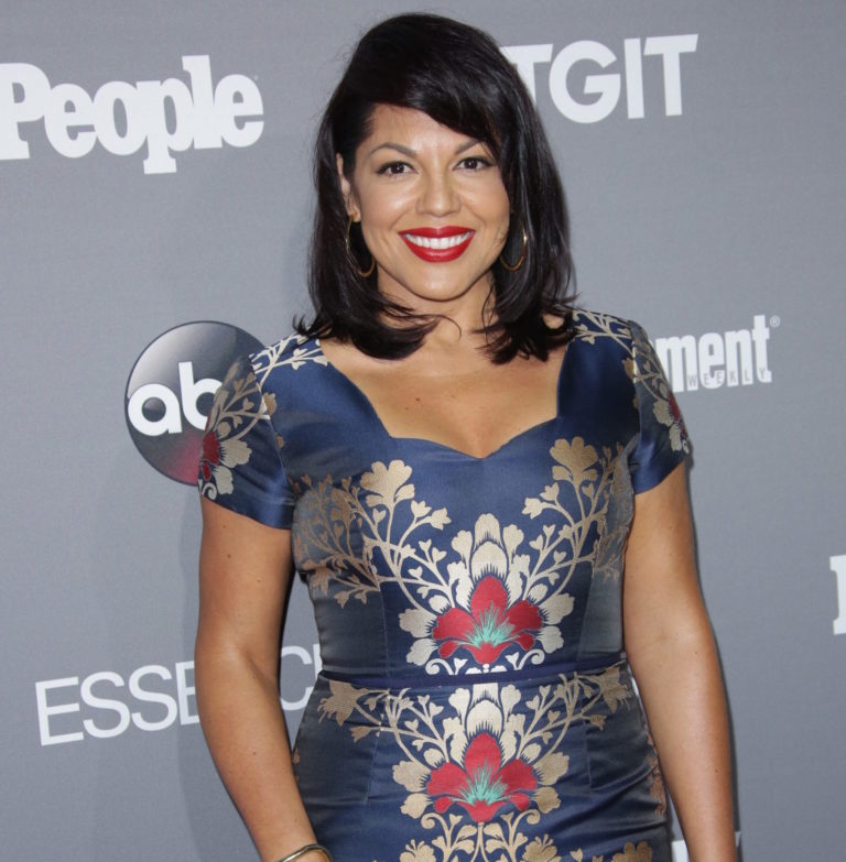 Sara Ramirez at the ABC TGIT Premiere Red Carpet Event in 2015.