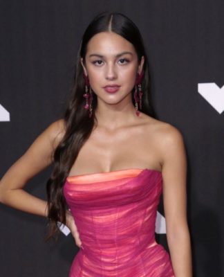 Olivia Rodrigo at the MTV Video Music Awards in 2021.