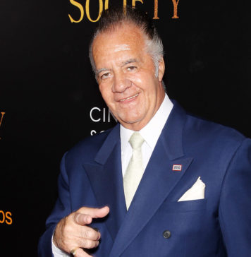 Tony Sirico at the premiere of "Cafe Society" in 2016