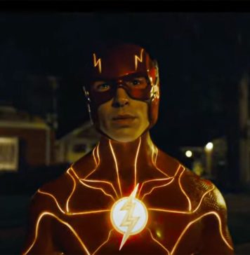 Ezra Miller in "The Flash"