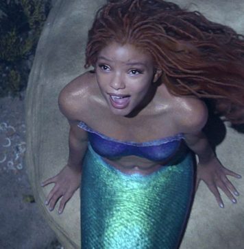 Halle Bailey in "The Little Mermaid"