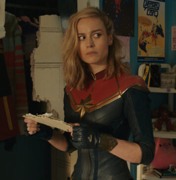 Brie Larson in "The Marvels"