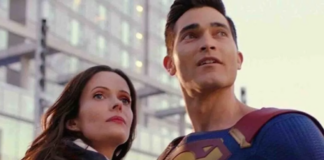 Tyler Hoechlin and Elizabeth Tulloch in "Superman & Lois"
