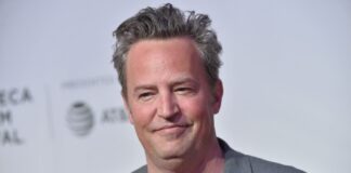 Matthew Perry at "The Circle" film screening at Tribeca Film Festival in 2017