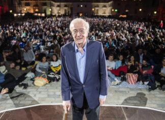 Sir Michael Caine at the "Inception" Film4 Summer Screen screening in 2018