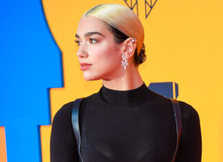 Dua Lipa at the 26th MTV EMAs in 2019
