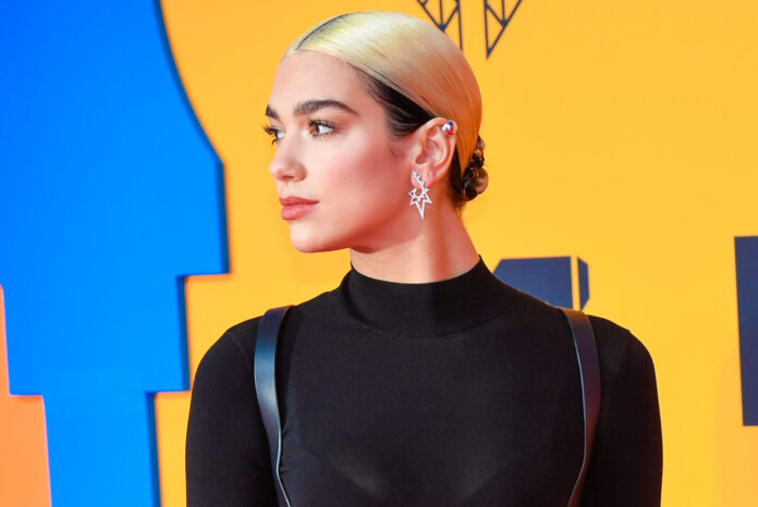 Dua Lipa at the 26th MTV EMAs in 2019