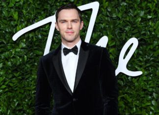 Nicholas Hoult at The Fashion Awards in 2019