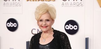 Brenda Lee arriving at the 57th Annual Country Music Association Awards in November 2023