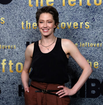 Carrie Coon at the Special Finale Screening with the Cast of HBO's 'The Leftovers" in 2017