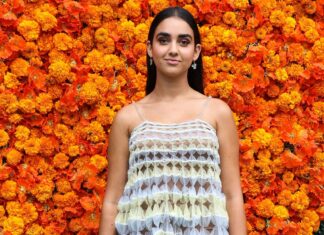 Geraldine Viswanathan arrives at the Veuve Clicquot Polo Classic Los Angeles 2021