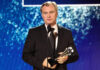 Christopher Nolan accepts the Best Director Award for "Oppenheimer" at the 29th Annual Critics' Choice Awards in January 2024