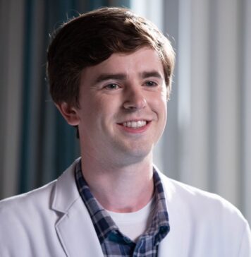 Freddie Highmore in "The Good Doctor"