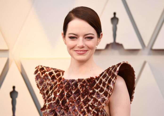 Emma Stone at the Academy Awards in 2019