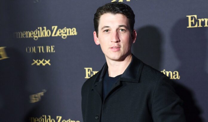 Miles Teller at the Launch of the Ermenegildo Zegna Couture XXX Collection in 2017