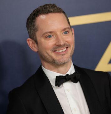 Elijah Wood at the 30th Screen Actors Guild Awards in February 2024