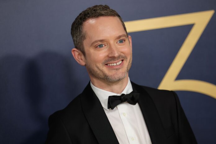 Elijah Wood at the 30th Screen Actors Guild Awards in February 2024