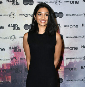 Varada Sethu at the "Hard Sun" TV series premiere in London in November 2017