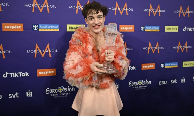 Nemo representing Switzerland with the song The Code wins the 68th edition of the Eurovision Song Contest in May 2024
